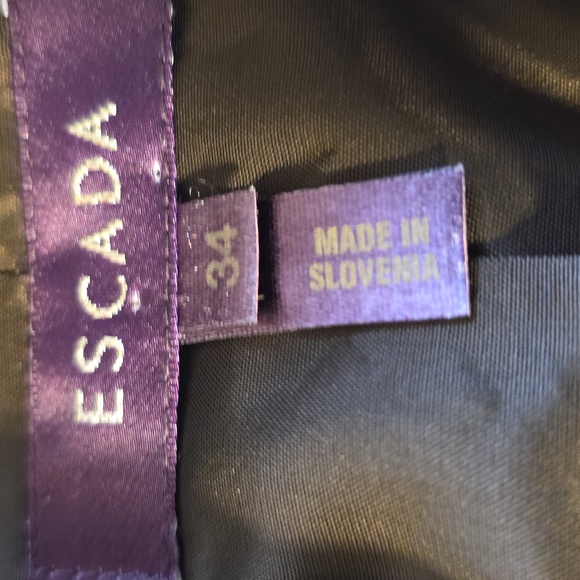 Escada Black and Purple Blazer - Picture 2 of 7